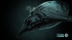 penguin_background_aqua_ubuntu